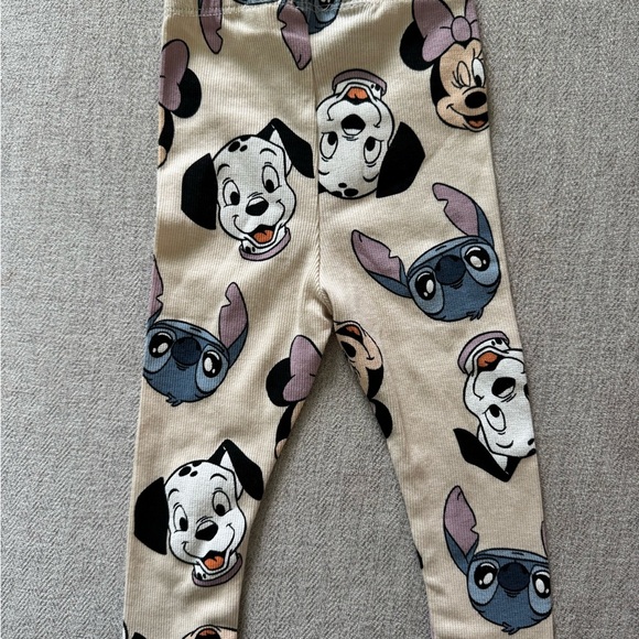 Zara Disney Minnie Mouse & Friends Legging 9/12m - Picture 3 of 3
